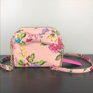 Betsey Johnson crossbody bag floral